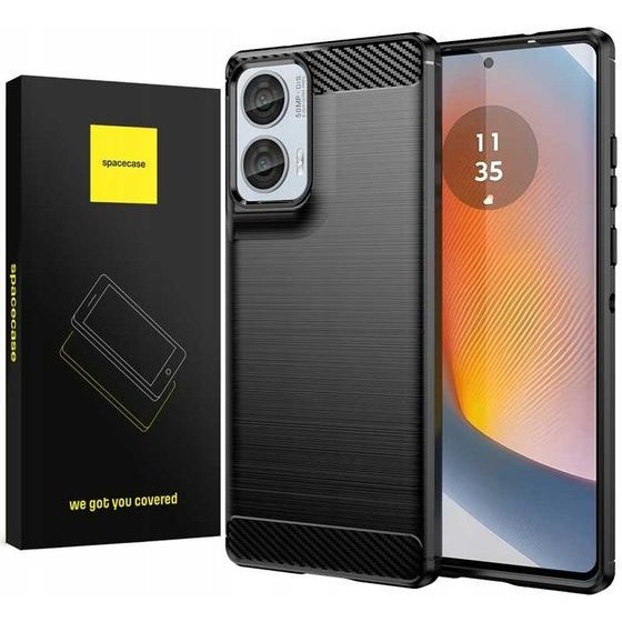 Spacecase Carbon Motorola G85 5G black - (5905719110888)