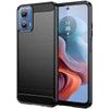 Spacecase Carbon Motorola Moto G34 / G45 5G black - (5905719108397)