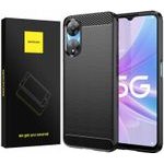 Spacecase Carbon Oppo A78 5G black - (5905719038885)
