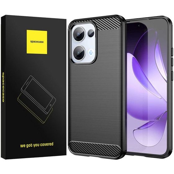 Spacecase Carbon Oppo Reno13 5G black - (5905719118976)