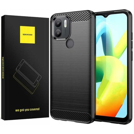 Spacecase Carbon Poco C50 black - (5905123461521)