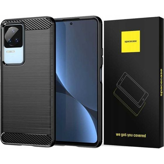 Spacecase Carbon Poco F4 czarny - (5905123404351)