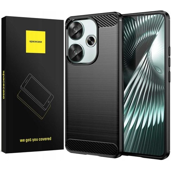 Spacecase Carbon Poco F6 5G black - (5905719110543)