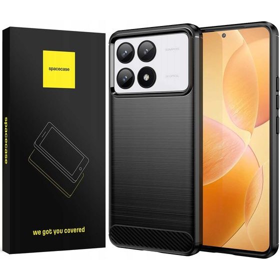 Spacecase Carbon Poco F6 Pro 5G black - (5905719110536)