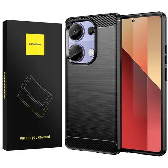 Spacecase Carbon Poco M6 Pro 4G black - (5905719108137)