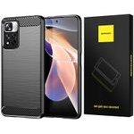 Spacecase Carbon Redmi Note 11 Pro+ czarny - (5903943293773)