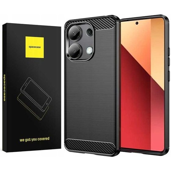 Spacecase Carbon Redmi Note 13 4G black - (5905719109066)