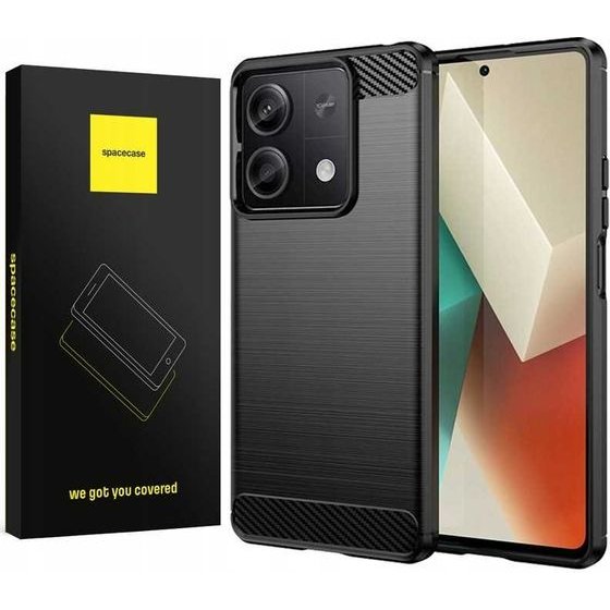 Spacecase Carbon Redmi Note 13 5G black - (5905719109073)