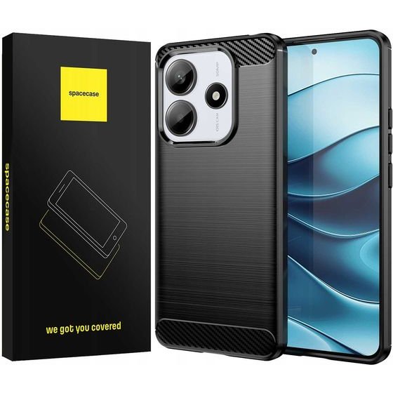Spacecase Carbon Redmi Note 14 4G black - (5905719119430)