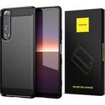 Spacecase Carbon Sony Xperia 1 IV czarny - (5903943295296)