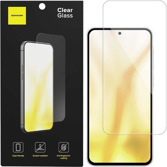 Spacecase Clear Glass 2.5D Galaxy A56 5G - (5905719117245)