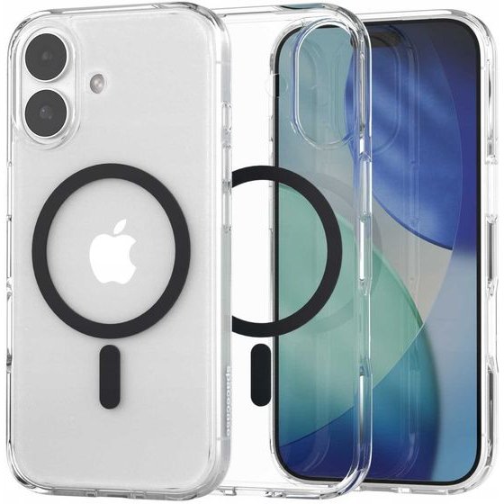 Spacecase Clear Mag iPhone 17 black - (5905719130978)