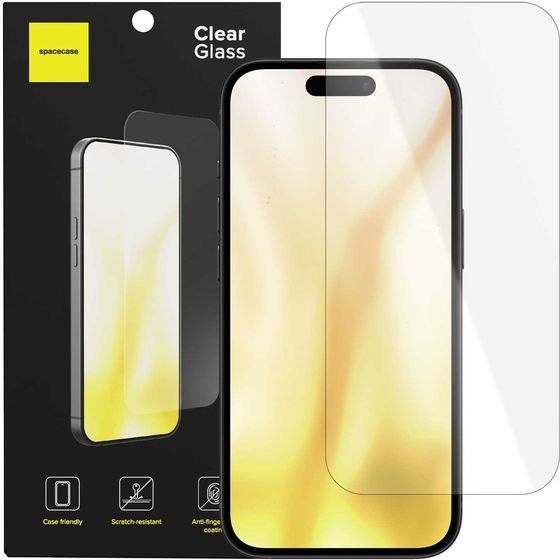 Spacecase Glass Clear iPhone 15 / 16 - (5905719142025)