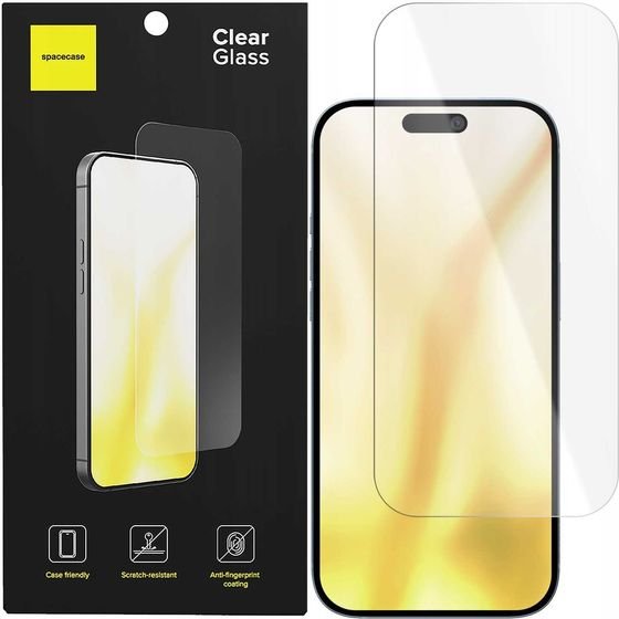 Spacecase Glass Clear iPhone 17/17 Pro - (5905719131128)