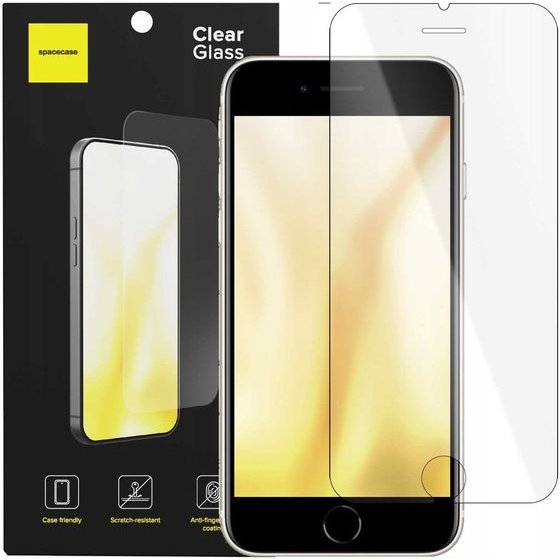 Spacecase Glass Clear iPhone 7 / 8 / SE 20/22 - (5905719142230)