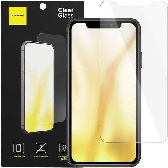 Spacecase Glass Clear iPhone X / XS / 11 Pro - (5905719142179)
