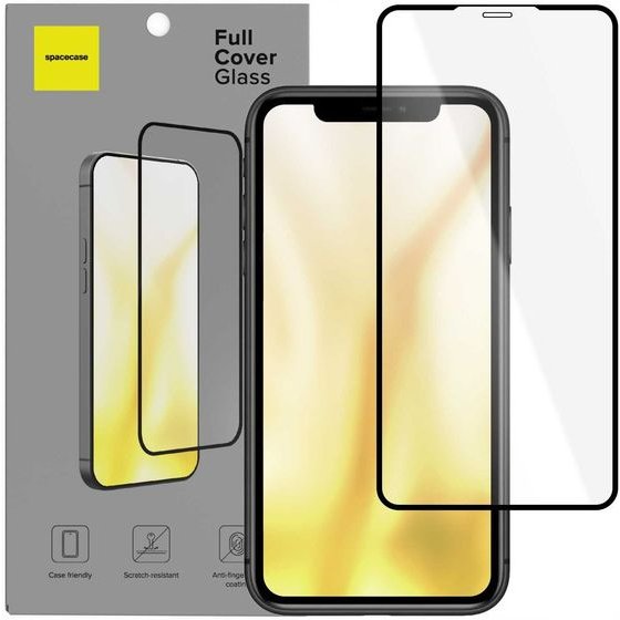 Spacecase Glass Full Cover iPhone 11 / XR - (5905719142155)