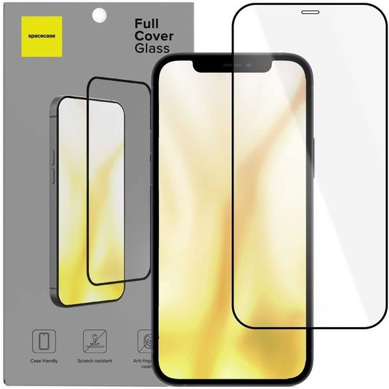 Spacecase Glass Full Cover iPhone 12 Pro Max - (5905719141868)