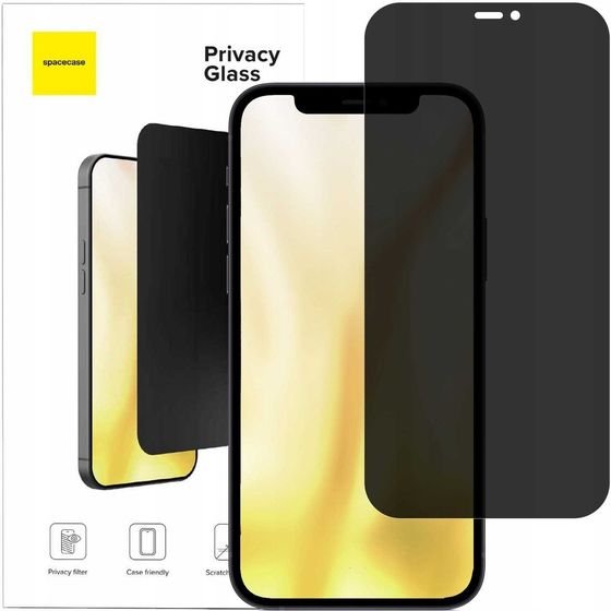 Spacecase Glass Privacy iPhone 12 Mini - (5905719141769)