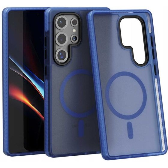 Spacecase Hybrid Fusion Mag Galaxy S25 Ultra blue - (5905719114312)