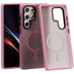 Spacecase Hybrid Fusion Mag Galaxy S25 Ultra pink - (5905719114329)