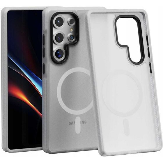 Spacecase Hybrid Fusion Mag Galaxy S25 Ultra white - (5905719114336)