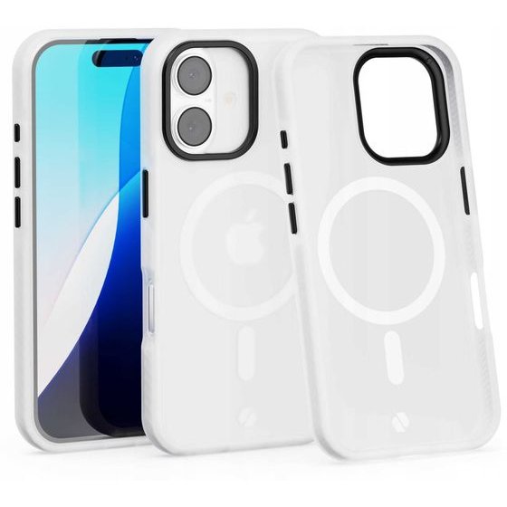 Spacecase Hybrid Fusion Mag iPhone 16 clear - (5905719112387)