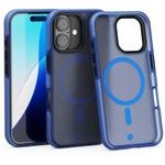 Spacecase Hybrid Fusion Mag iPhone 16 dark blue - (5905719112394)