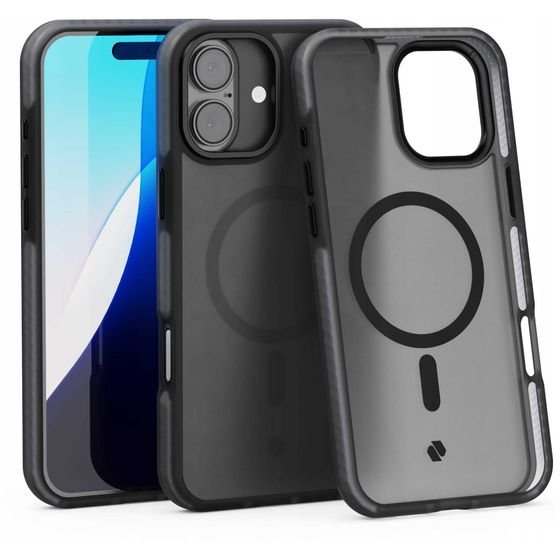 Spacecase Hybrid Fusion Mag iPhone 16 Plus black - (5905719112417)