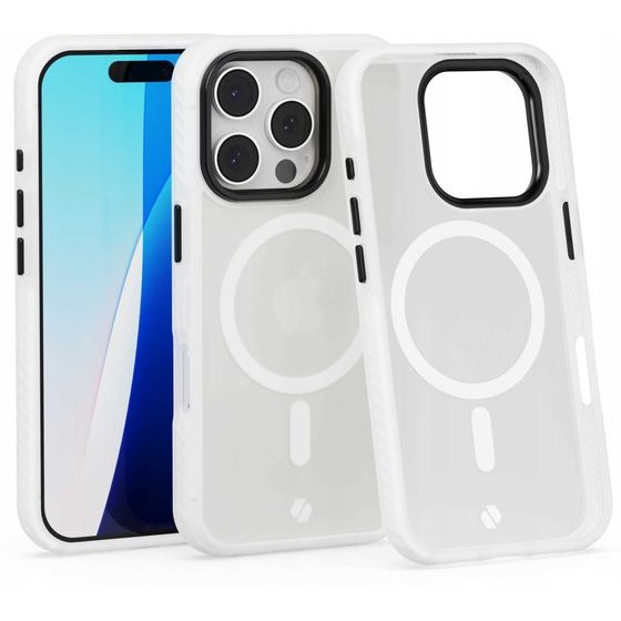 Spacecase Hybrid Fusion Mag iPhone 16 Pro clear - (5905719112448)