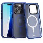 Spacecase Hybrid Fusion Mag iPhone 16 Pro dark blue - (5905719112455)