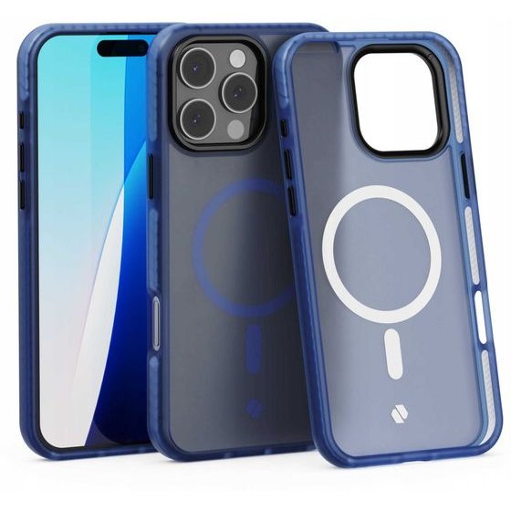 Spacecase Hybrid Fusion Mag iPhone 16 Pro Max dark blue - (5905719112493)