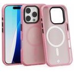 Spacecase Hybrid Fusion Mag iPhone 16 Pro pink - (5905719112462)
