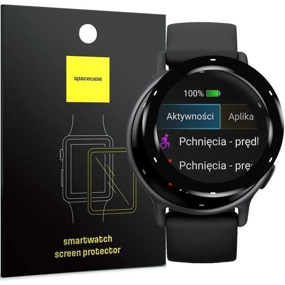 Spacecase Hybrid Glass Garmin Vivoactive 5 - (5905719105556)