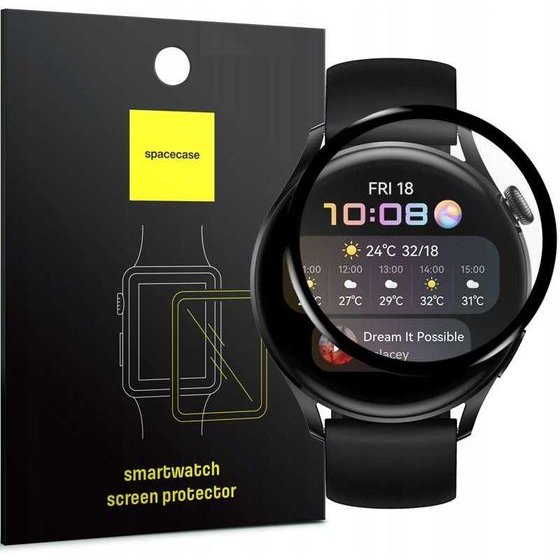 Spacecase Hybrid Glass Huawei Watch 3 - (5903943240098)