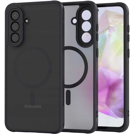Spacecase Hybrid Mag Galaxy A36 5G black - (5905719117382)