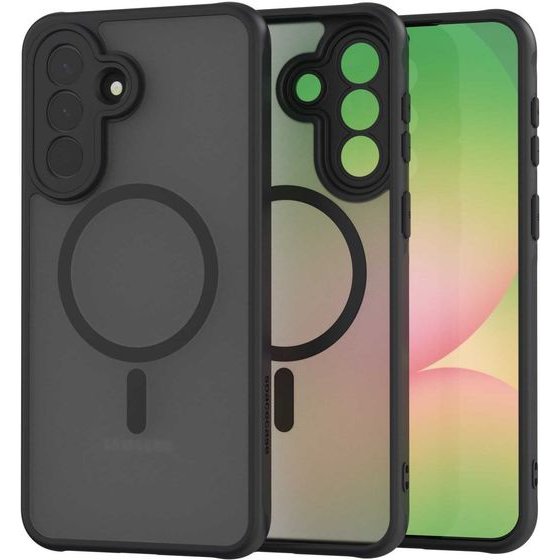 Spacecase Hybrid Mag Galaxy A37 5G black - (5905719140359)