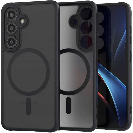 Spacecase Hybrid Mag Galaxy S25 black - (5905719114725)