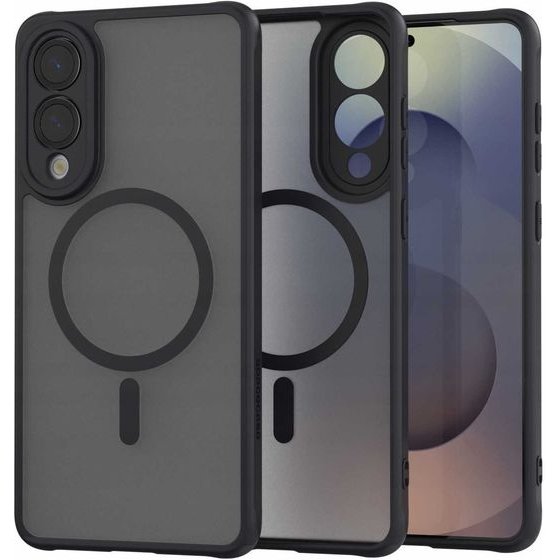 Spacecase Hybrid Mag Galaxy S25 Edge black - (5905719118556)