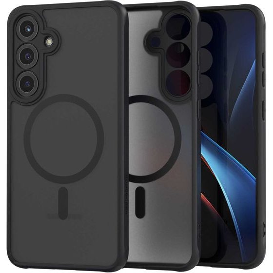 Spacecase Hybrid Mag Galaxy S25+ black - (5905719114732)