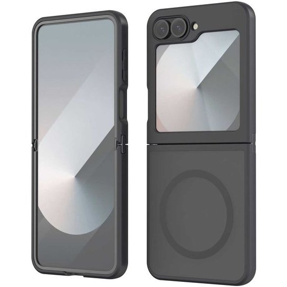Spacecase Hybrid Mag Galaxy Z Flip 6 black - (5905719110864)