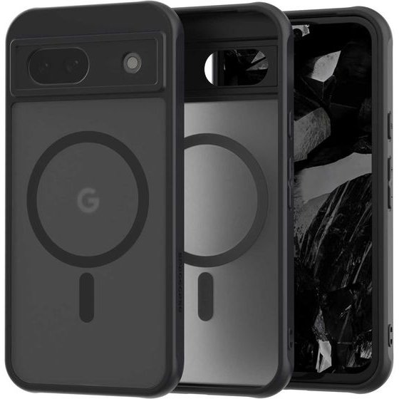 Spacecase Hybrid Mag Google Pixel 8A black - (5905719110147)