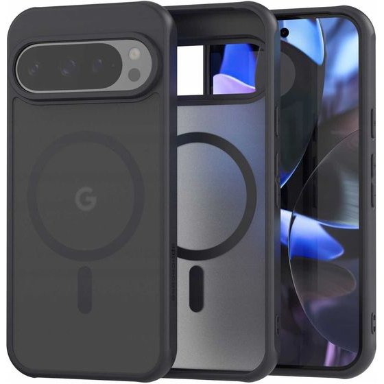 Spacecase Hybrid Mag Google Pixel 9/9 Pro black - (5905719111298)