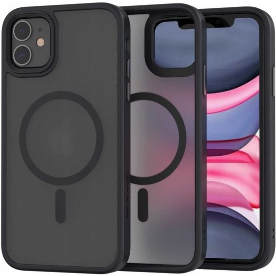 Spacecase Hybrid Mag iPhone 11 black - (5905719103316)