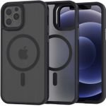 Spacecase Hybrid Mag iPhone 12/12 Pro black - (5905719102791)