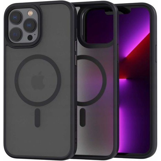 Spacecase Hybrid Mag iPhone 13 Pro Max black - (5905719102890)