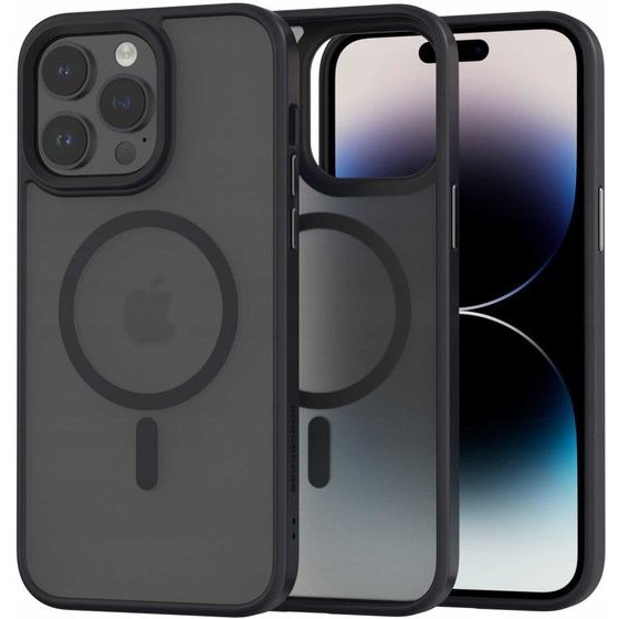 Spacecase Hybrid Mag iPhone 14 Pro Max black - (5905719103057)