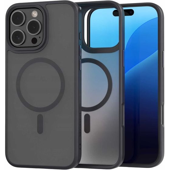 Spacecase Hybrid Mag iPhone 16 Pro Max black - (5905719111885)