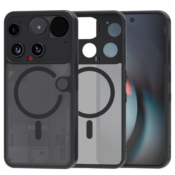 Spacecase Hybrid Mag Nothing Phone (3) black - (5905719130718)