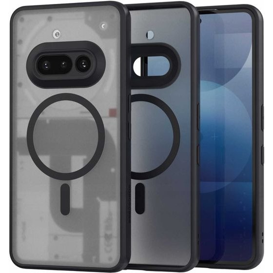Spacecase Hybrid Mag Nothing Phone 3a black - (5905719119089)